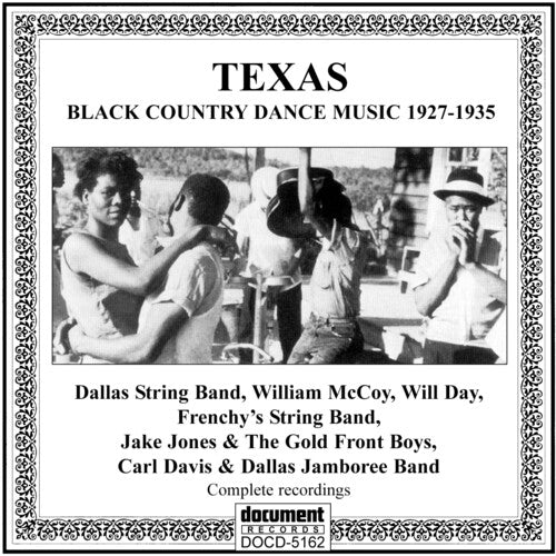 Texas-Black Country Dance Musi: 1927-35 - Record
