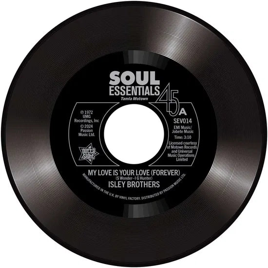 The Isley Brothers- My Love Is Your Love (Forever) / Tell Me It's Just A Rumour Baby { VINYL LP }