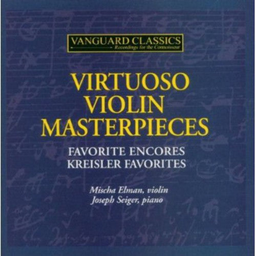 Mischa Elman: Violin Virtuoso Masterpieces - Record