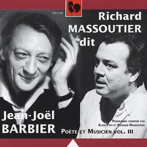 Richard Massoutier: Hommage to Jean-Joel Barbier Poet & Musician 3 - Record