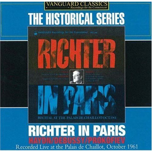 Sviatoslav Richter: Sviatislav Richter in Paris - Record