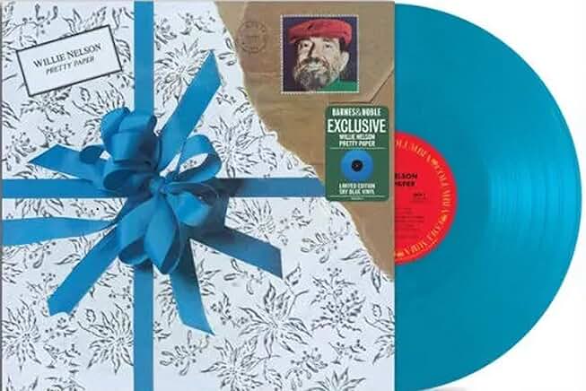 Willie Nelson- Pretty Paper Blue Sky { VINYL LP }