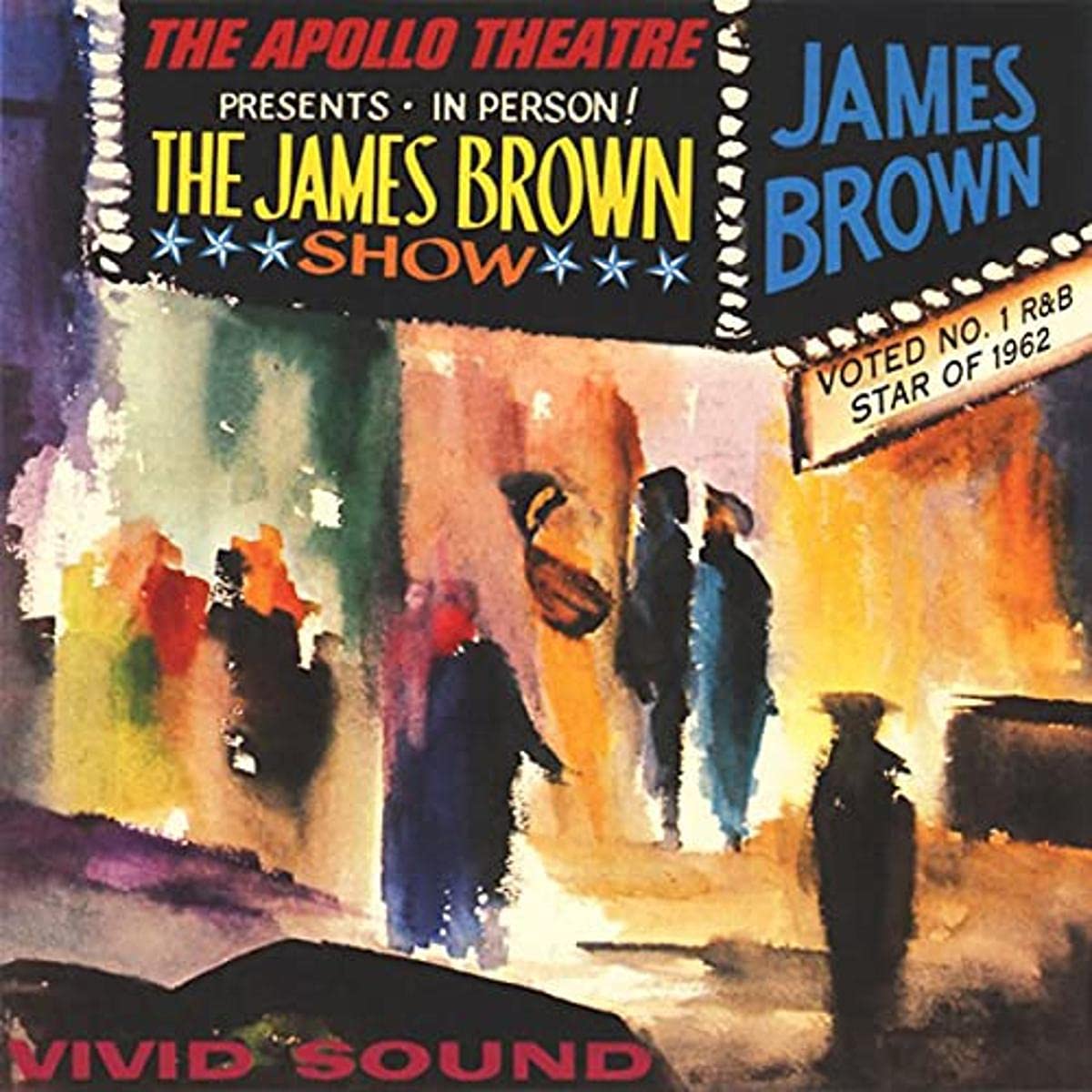 James Brown: Live At The Apollo [Cyan Colored Vinyl] - VINYL