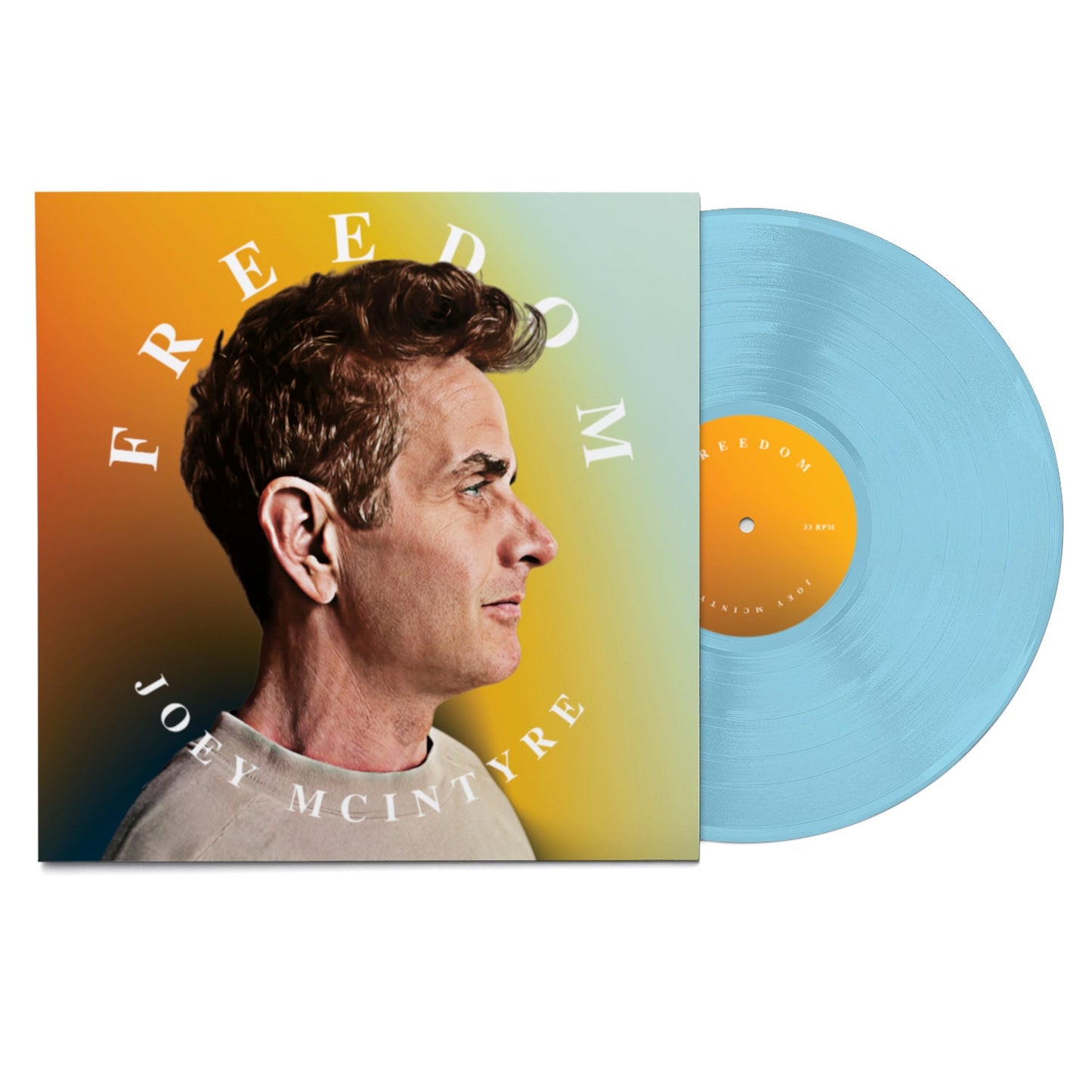 Joey McIntyre- Freedom (Baby Blue Vinyl) { VINYL LP }
