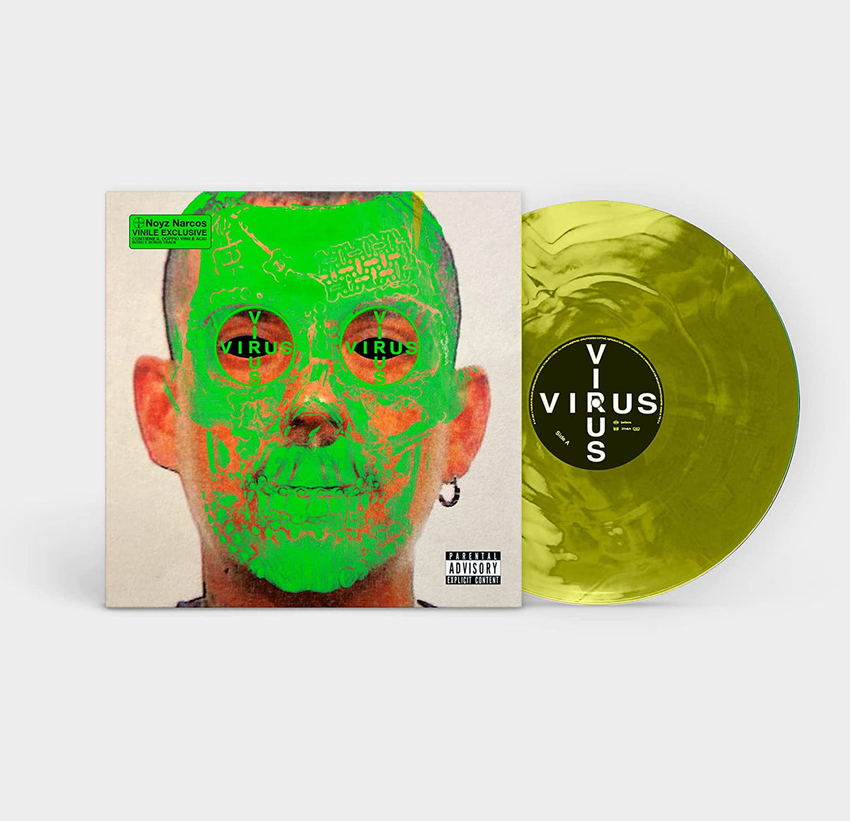 Noyz Narcos: Virus ['Marble Pandemic Yellow' Colored Vinyl] - Record