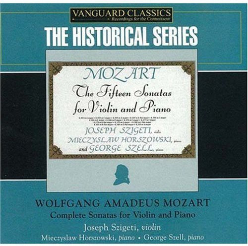 Joseph Szigeti: Complete Sonatas for Violin & Piano - Record