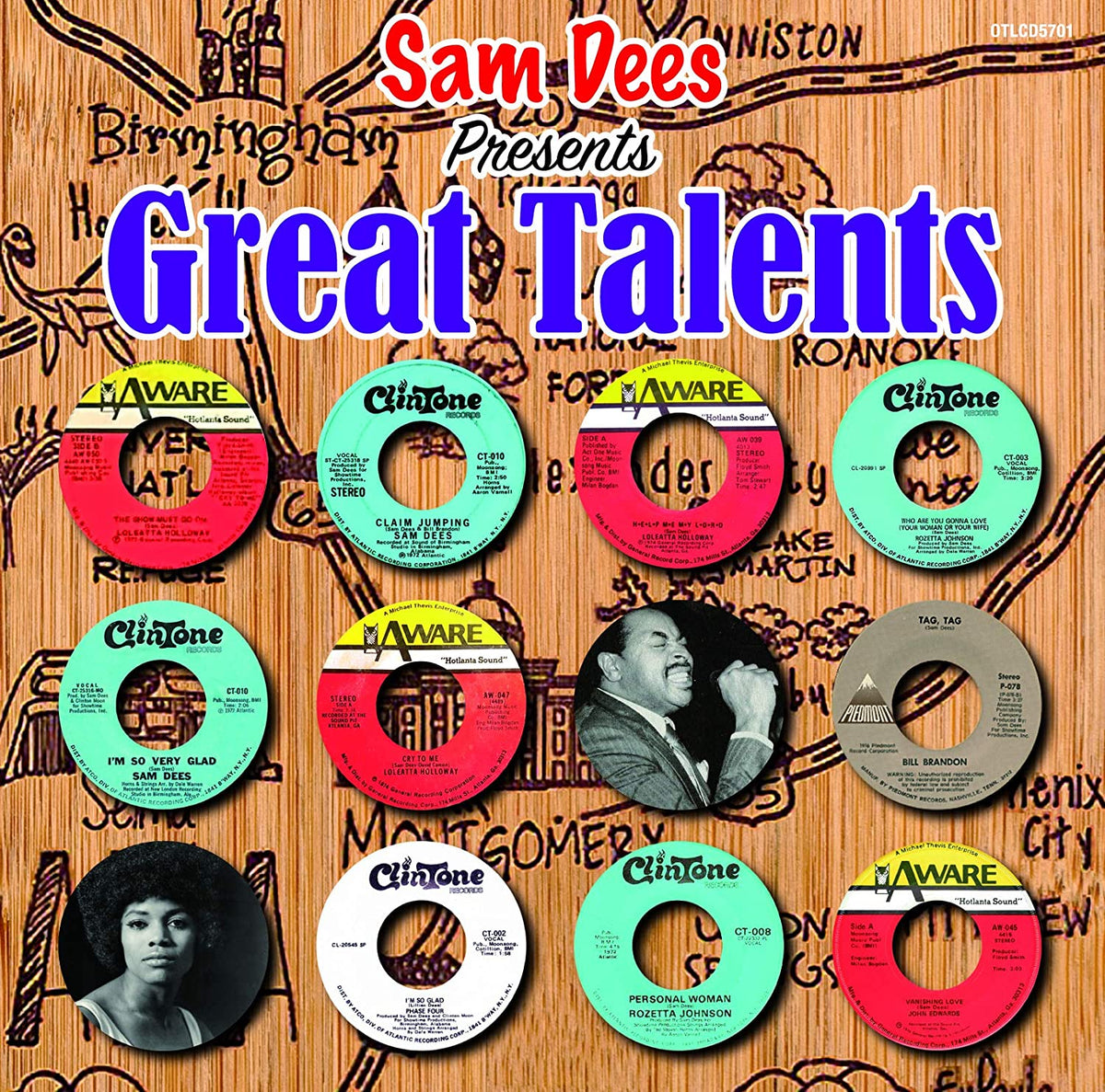 Various Artists: Sam Dees Presents Great Talent / Various - CD