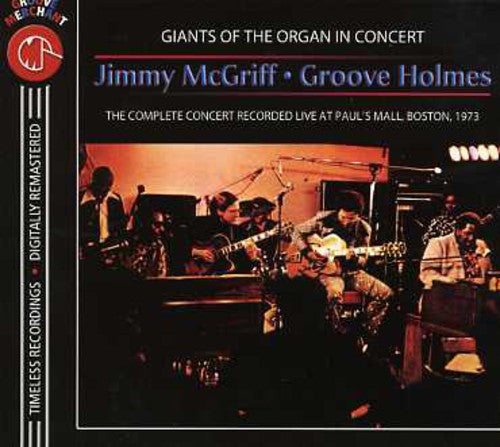 Jimmy McGriff: With Groove Holmes in Concert - CD