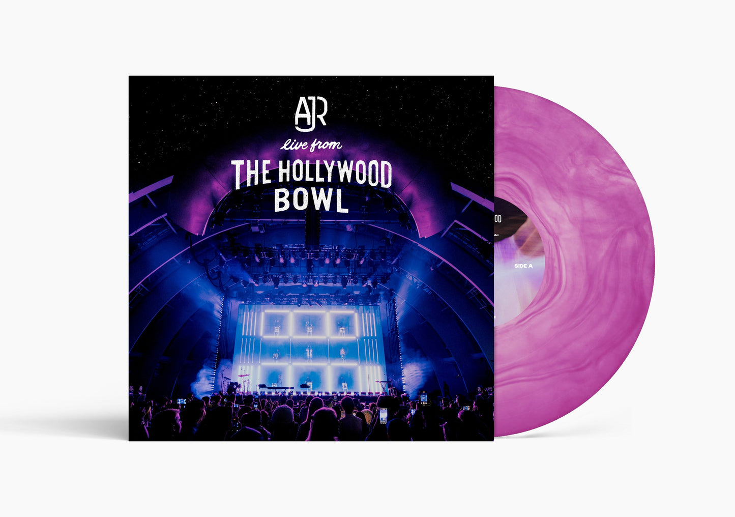 AJR- Live From The Hollywood Bowl [Translucent Galaxy Pink/White 2 LP] { VINYL LP }
