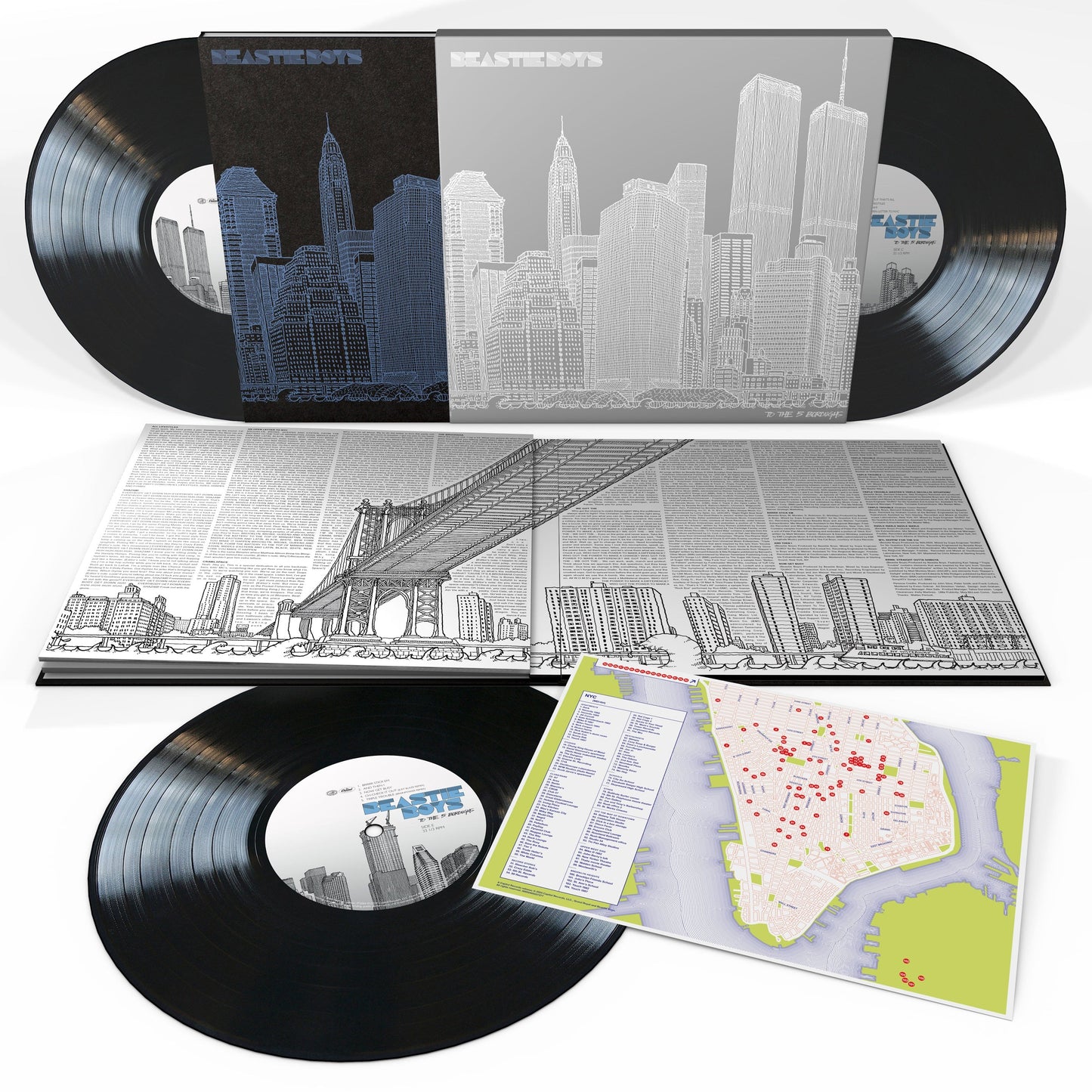Beastie Boys- To The 5 Boroughs (3LP Deluxe Edition) (DAMAGED) { VINYL LP }
