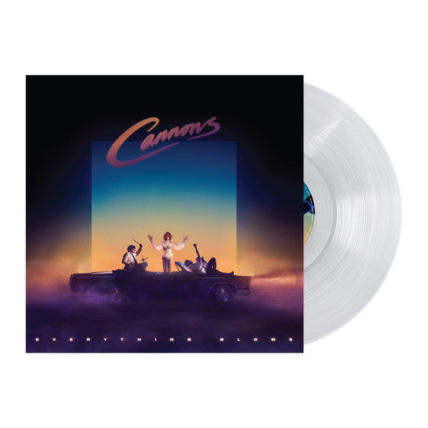 Cannons- Everything Glows (Clear Vinyl) { VINYL LP }