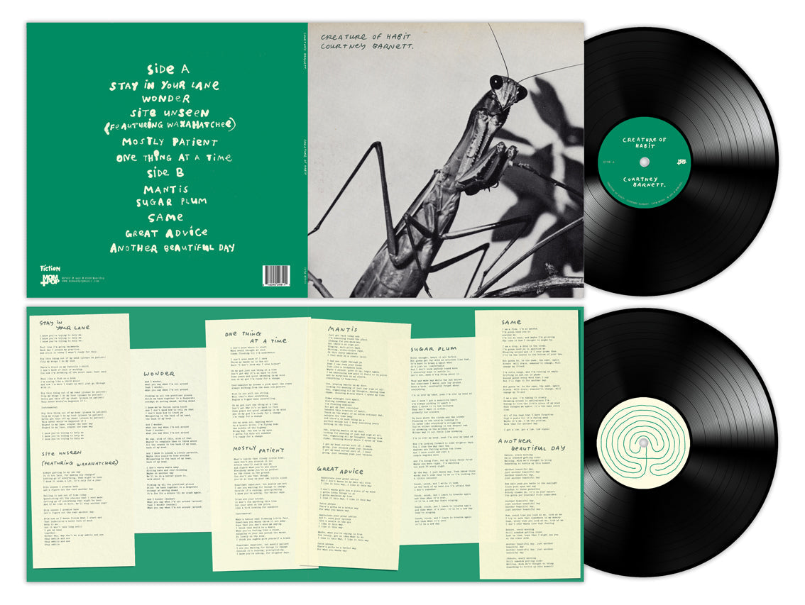 Courtney Barnett- Creature Of Habit (Black Vinyl) { VINYL LP }