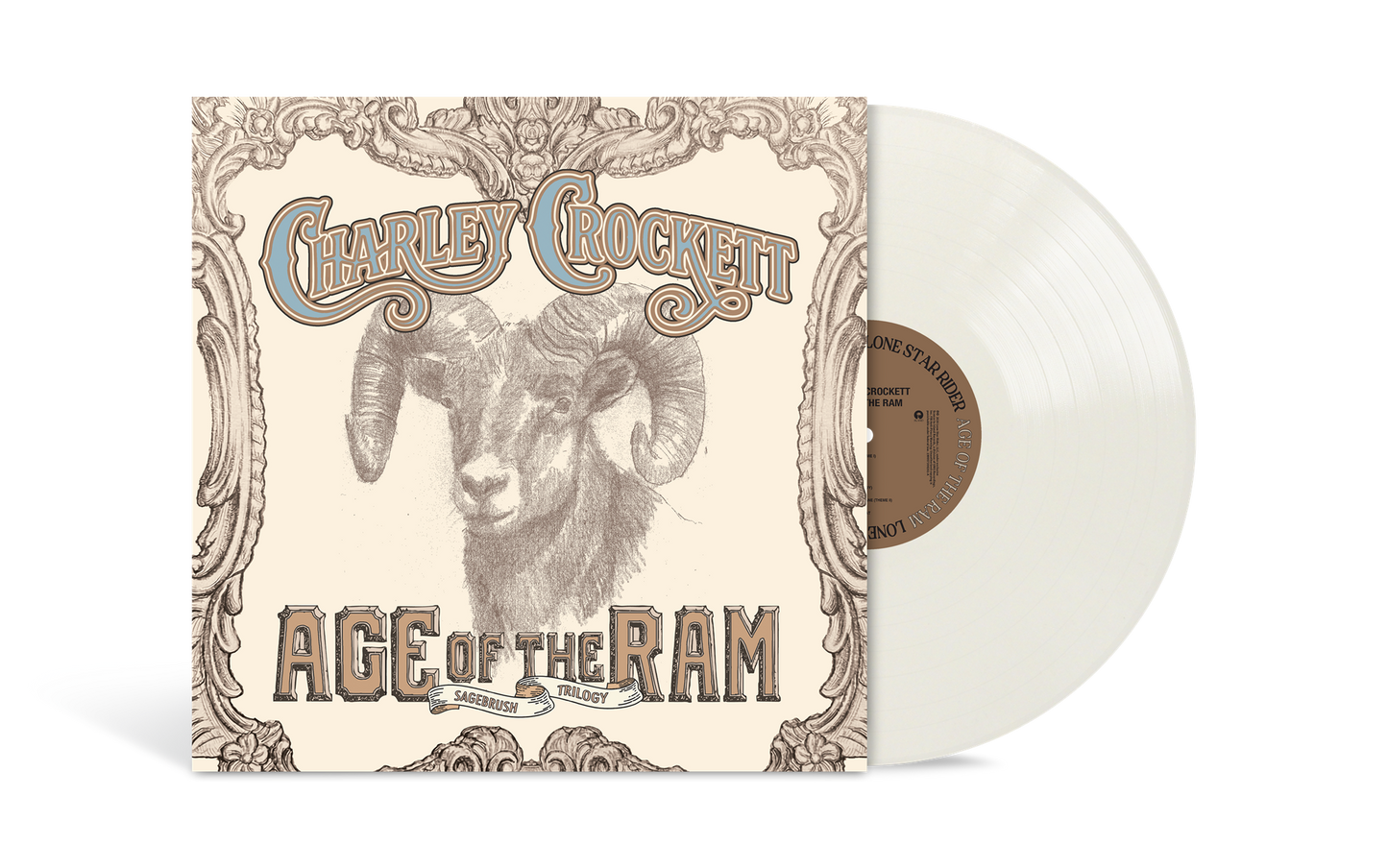 Charley Crockett- Age Of The Ram (Mesa White Vinyl) { VINYL LP }