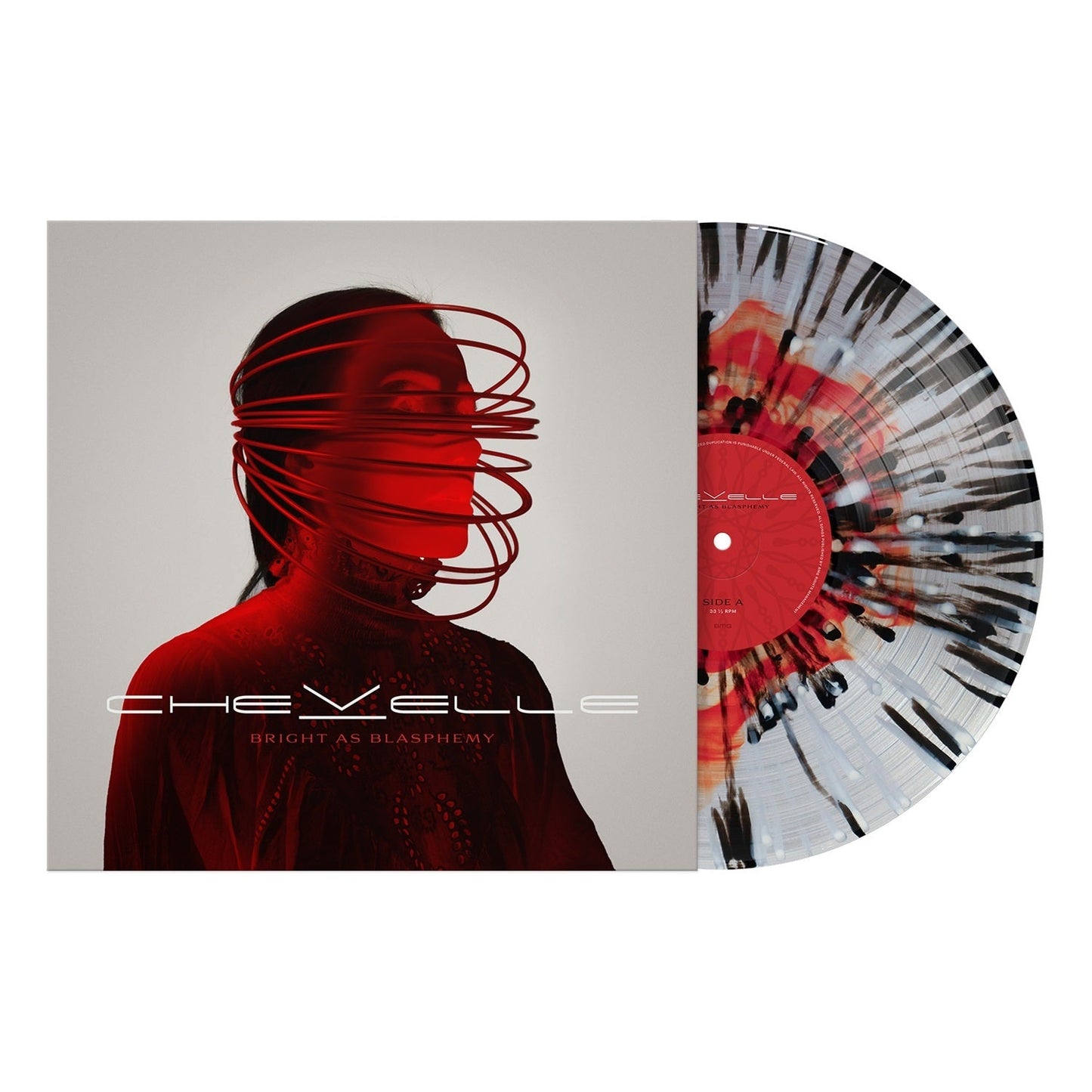 Chevelle- Bright as Blasphemy [Ruby/Clear/White-Black Splatter Vinyl] (Indie Exclusive Vinyl) { VINYL LP }
