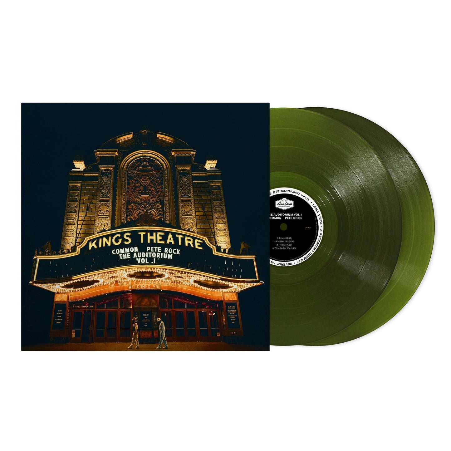 Common & Pete Rock- The Auditorium Vol. 1 [Translucent Forest Green 2 LP] (Indie Exclusive Vinyl) { VINYL LP }