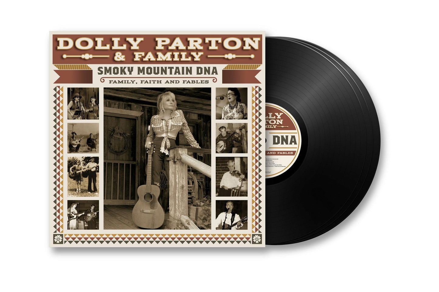 Dolly Parton & Family- Smoky Mountain DNA: Family, Faith and Fables [3 LP] { VINYL LP }