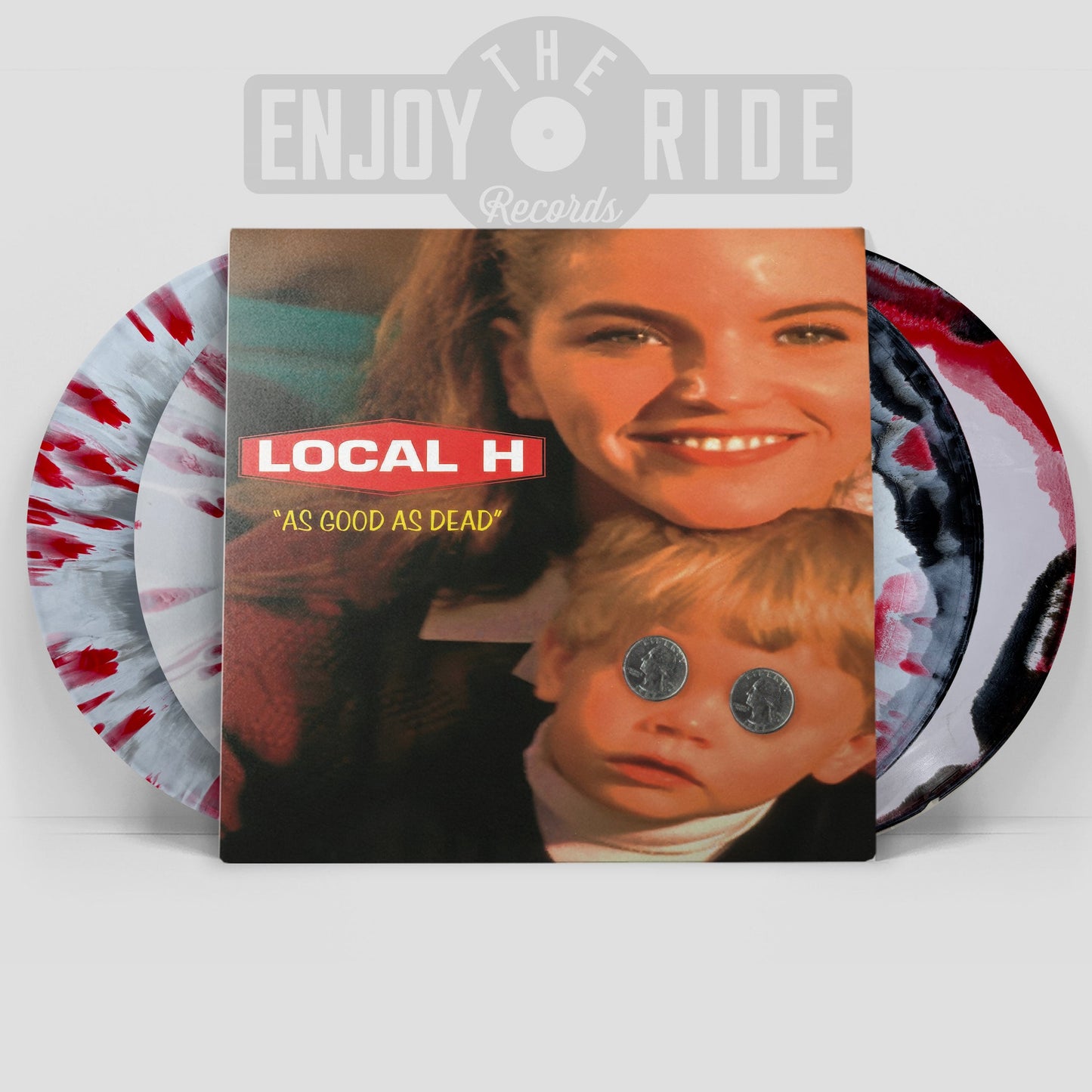 Local H- As Good As Dead (Red, White & Black Swirl Vinyl) { VINYL LP }