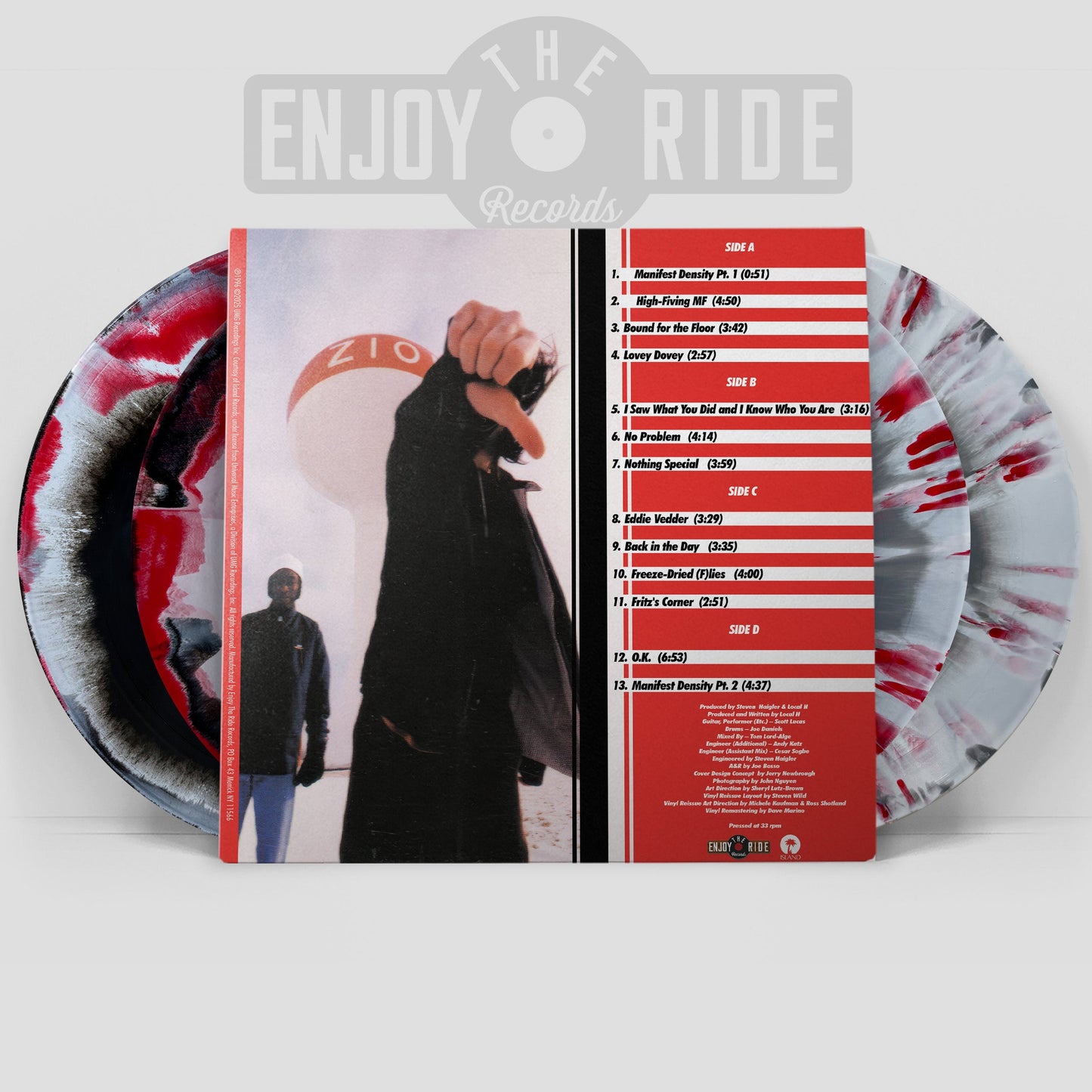Local H- As Good As Dead (Red, White & Black Swirl Vinyl) { VINYL LP }