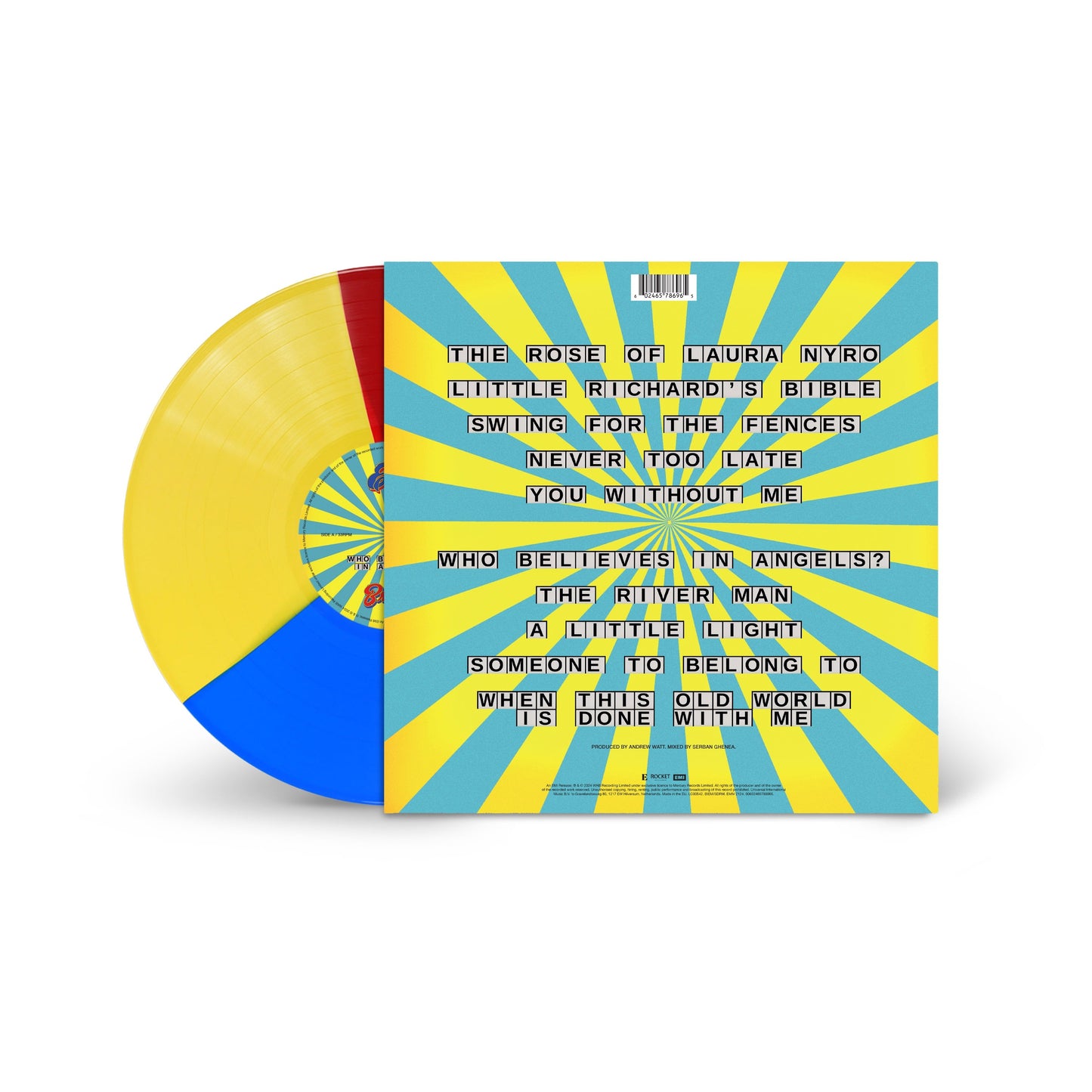 Elton John & Brandi Carlile- Who Believes in Angels? [Tri-Color LP] { VINYL LP }