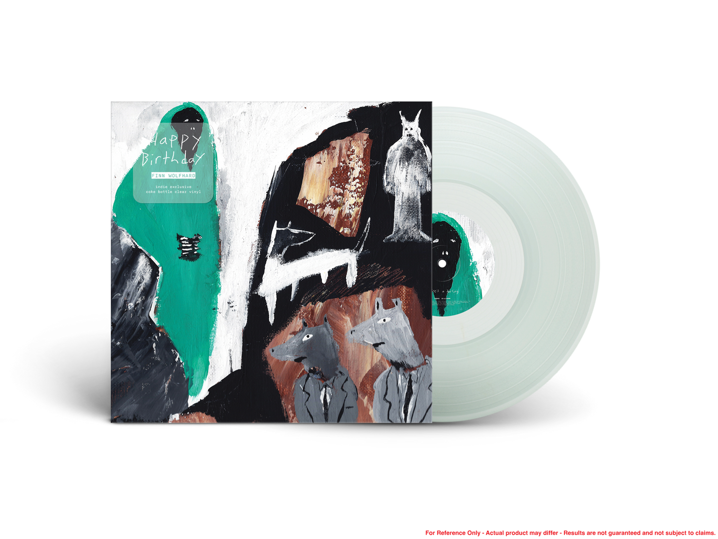 Finn Wolfhard- Happy Birthday (Indie Exclusive Coke Bottle Clear Vinyl) { VINYL LP }