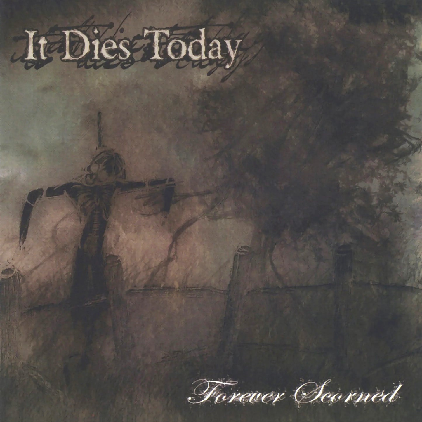It Dies Today- Forever Scorned (Bone) (DAZE Records) { VINYL LP }