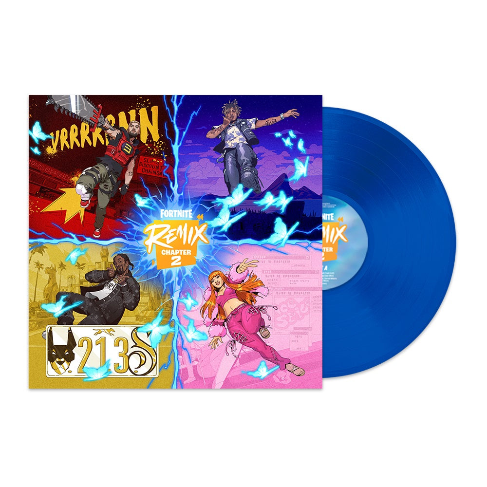 Fortnite Remix Chapter 2 [Blue LP] (Indie Exclusive Vinyl) { VINYL LP }