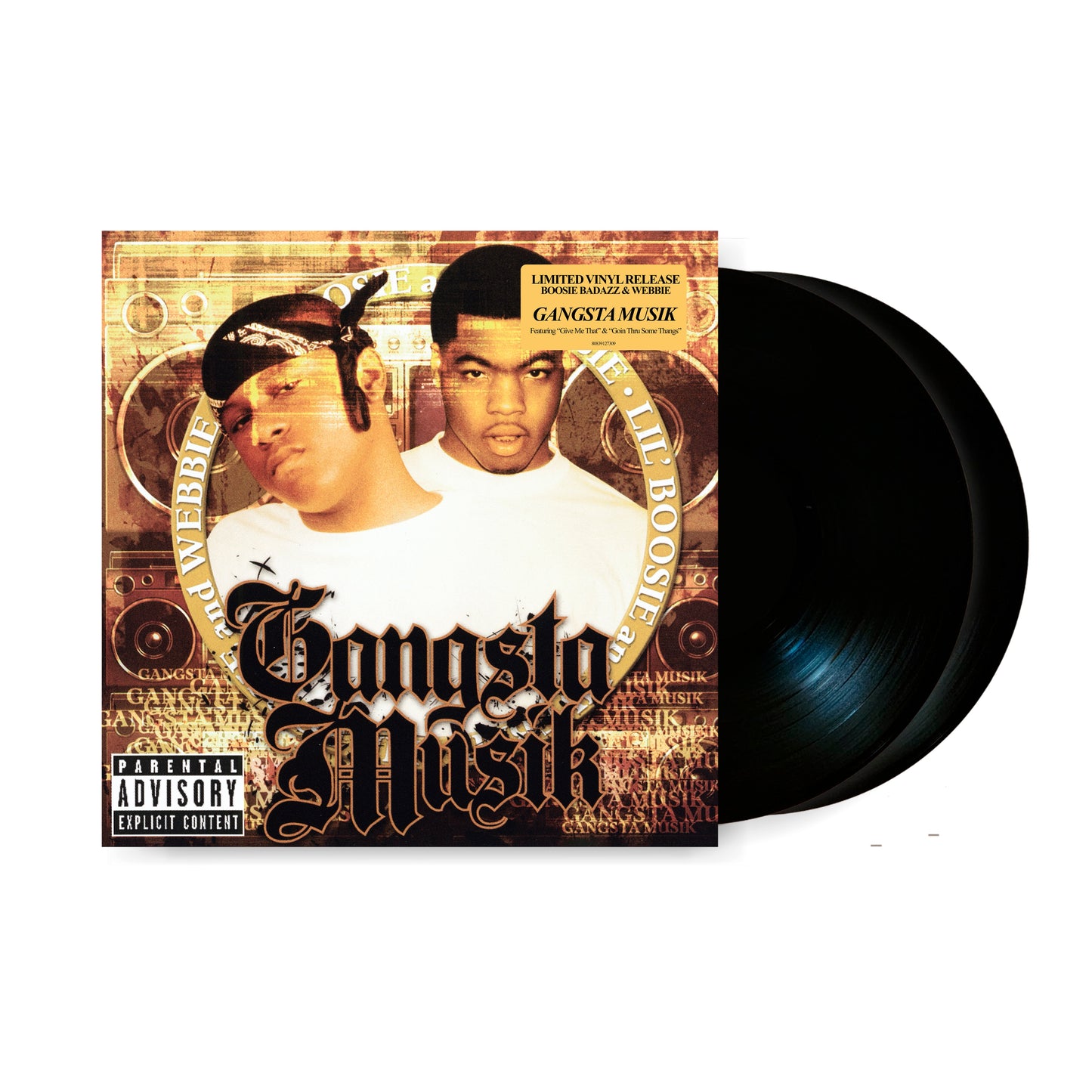 Lil Boosie & Webbie- Gangsta Musik { VINYL LP }