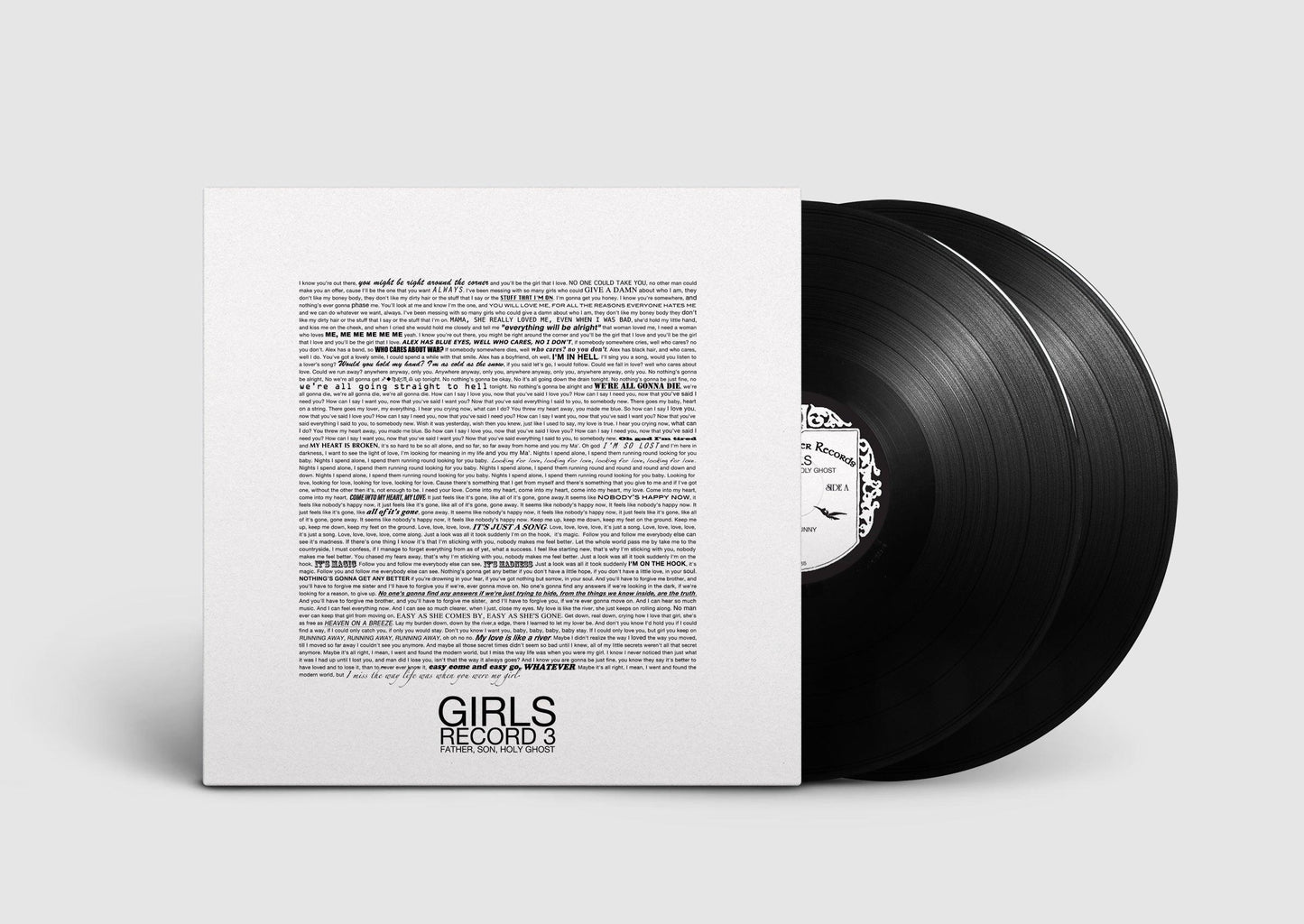 The Girls- Fathers, Son, Holy Ghost { VINYL LP }