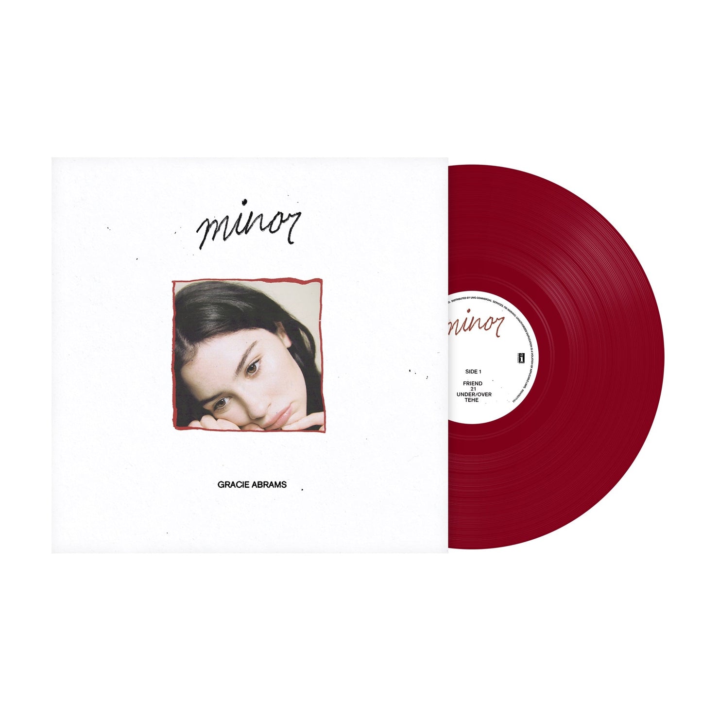 Gracie Abrams- minor (5 Year Anniversary) [Red 12" EP] { VINYL LP }
