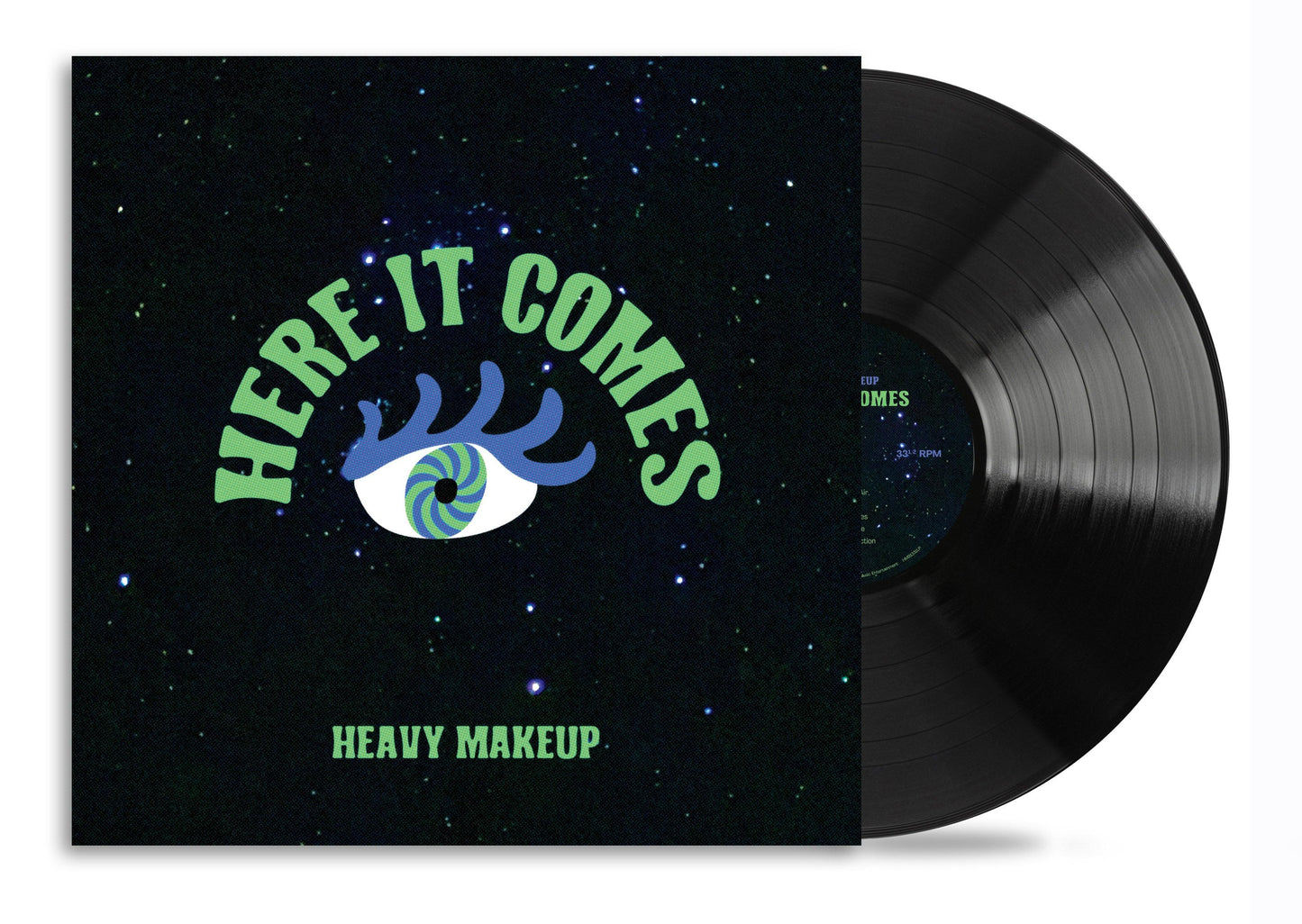 Heavy MakeUp- Here It Comes { VINYL LP }