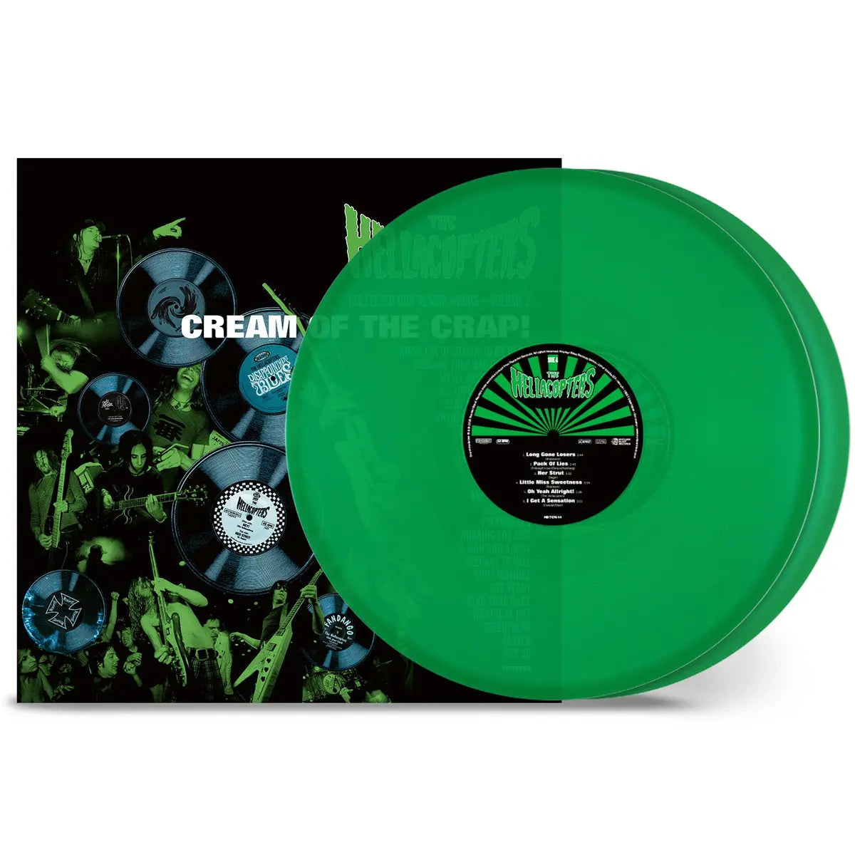 Hellacopters- Cream Of The Crap: Collected Non-Album Works Vol. 3 (Translucent Green Vinyl) { VINYL LP }