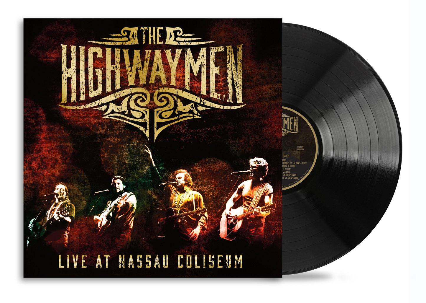 The Highwaymen- Live At Nassau Coliseum { VINYL LP }