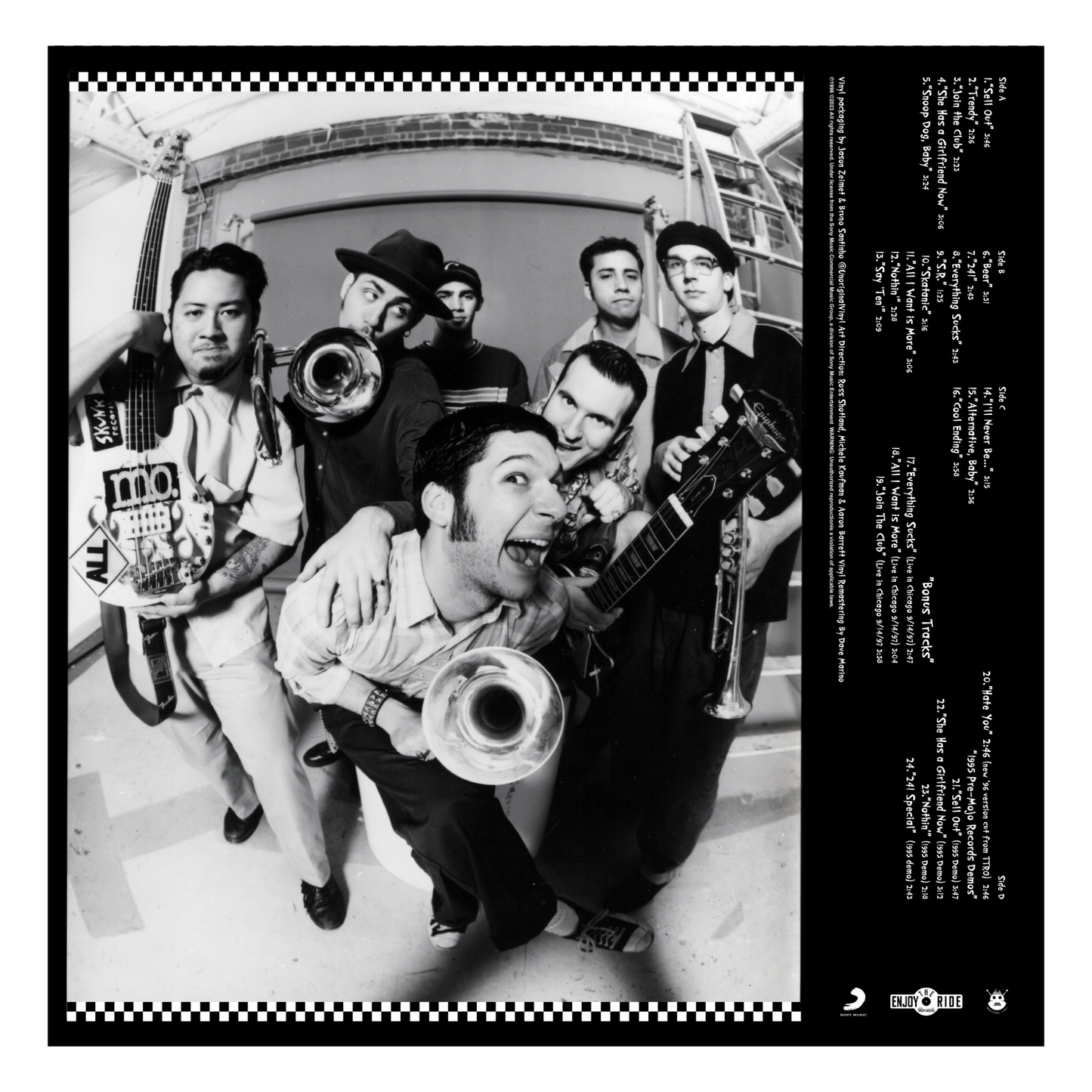 Reel Big Fish- Turn The Radio Off (Darkside Exclusive Black Ice w/ Neon Green Splatter Vinyl) { VINYL LP }