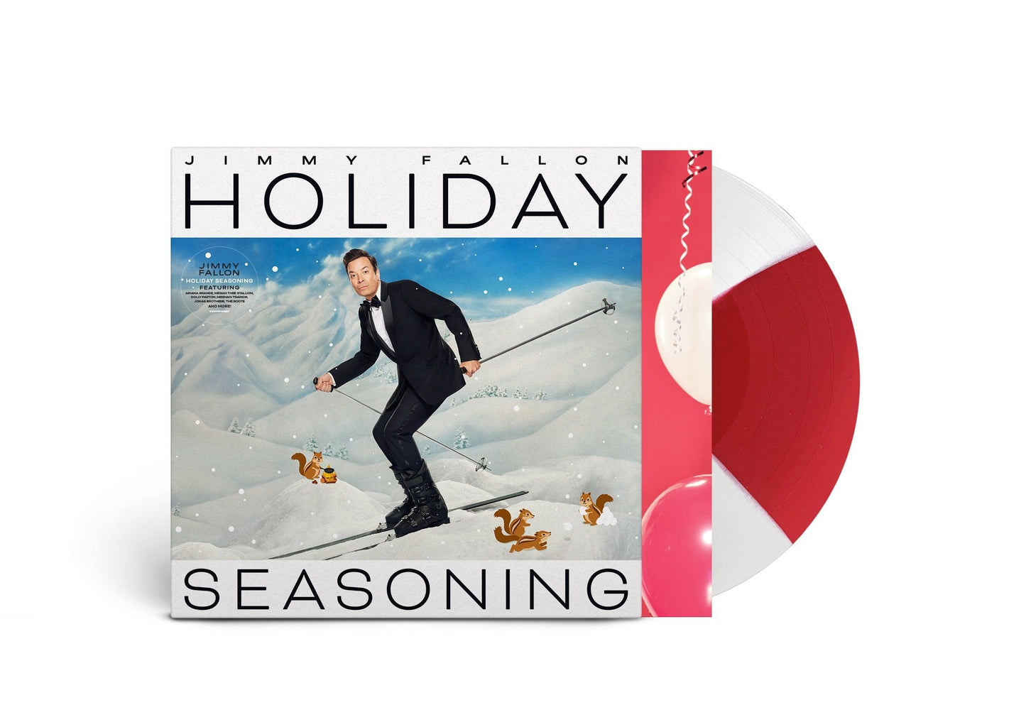 Jimmy Fallon- Holiday Seasoning [Peppermint Swirl LP] { VINYL LP }