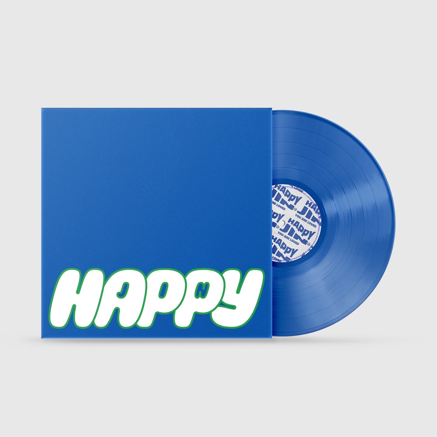 Jin (BTS)- Happy (Blue Vinyl) { VINYL LP }