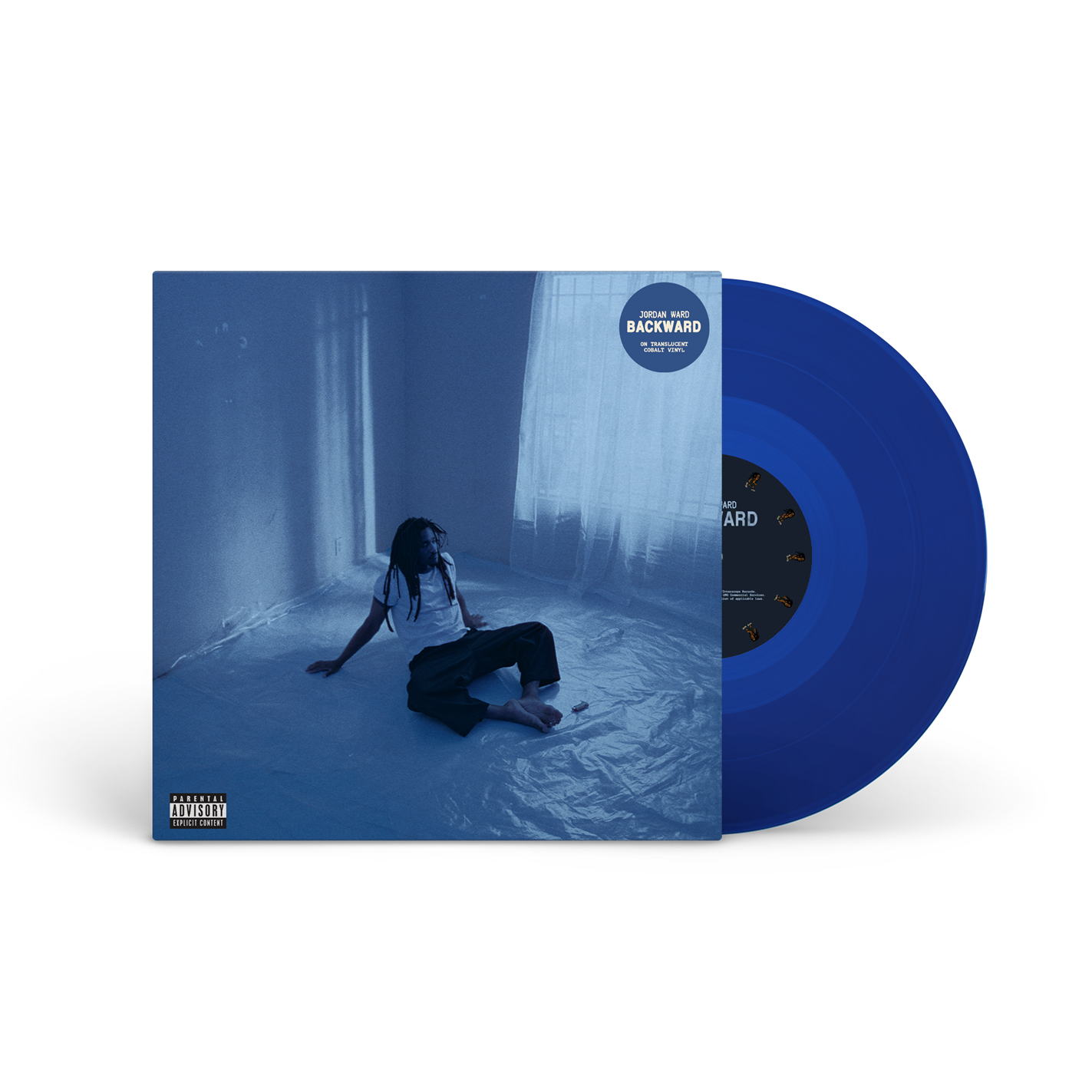Jordan Ward- BACKWARD [Translucent Cobalt LP] { VINYL LP }
