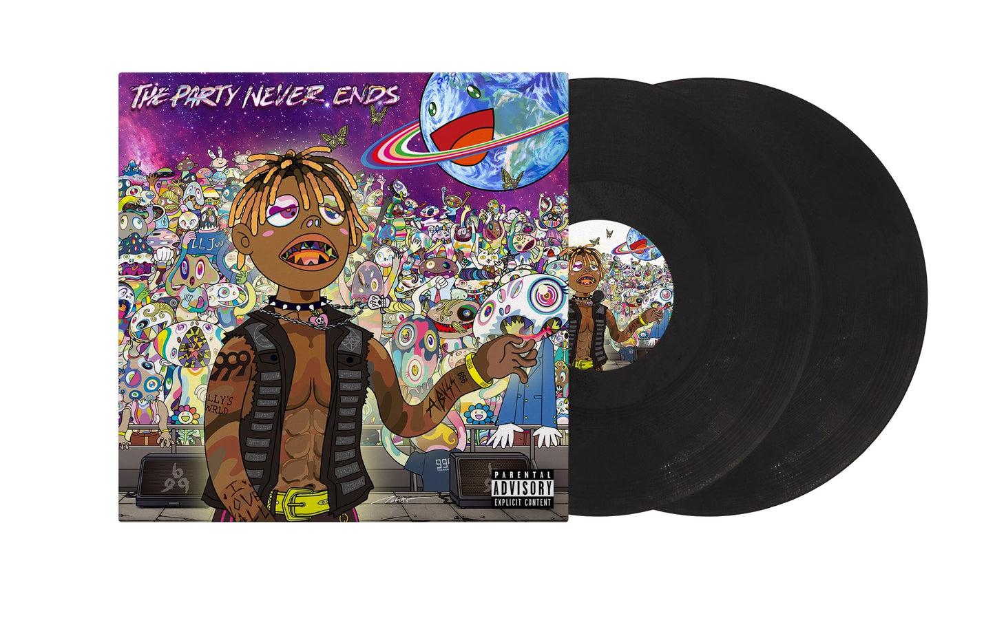 Juice Wrld- The Party Never Ends [Coal 2 LP] { VINYL LP }