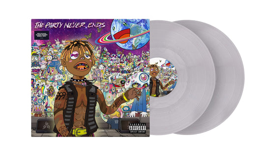 Juice Wrld- The Party Never Ends [Metallic Glacier 2 LP] (Indie Exclusive Vinyl) { VINYL LP }