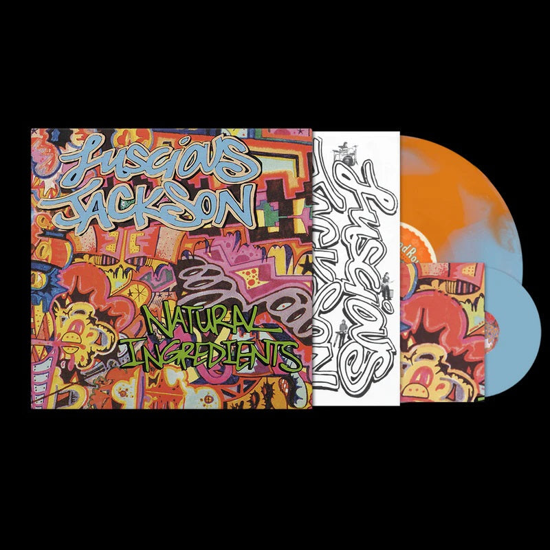 Lucious Jackson- Natural Ingredients [Grand Royal Swirl Vinyl w/ Baby Blue 7" Single] { VINYL LP }