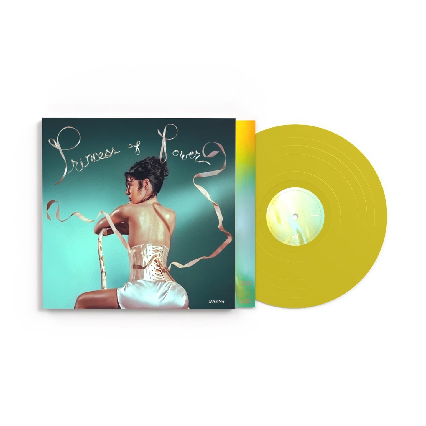 Marina- PRINCESS OF POWER [Butterfly Yellow LP] (Indie Exclusive Vinyl) { VINYL LP }