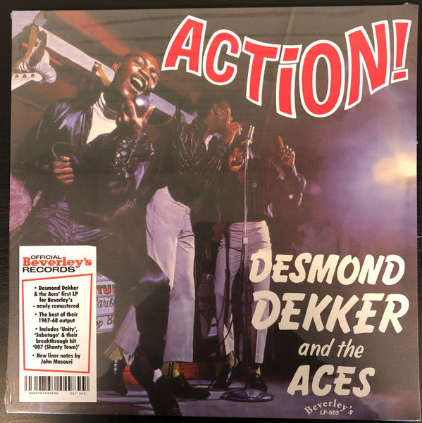 Desmond Dekker & the Aces- Action { VINYL LP }