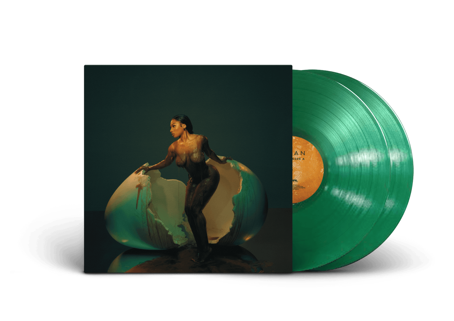 Megan Thee Stallion- Megan (Opaque Green Vinyl) (Indie Exclusive Vinyl) { VINYL LP }