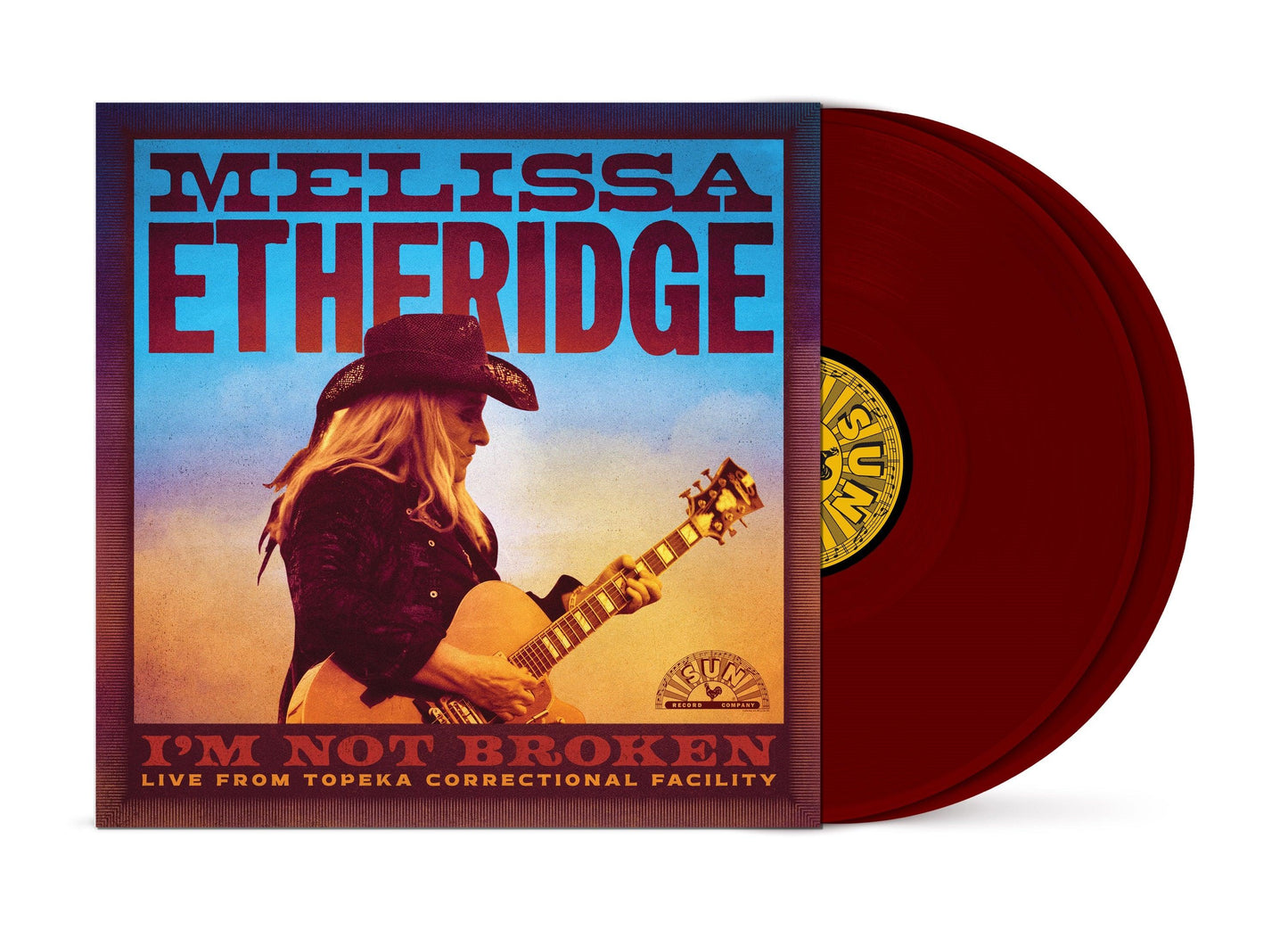 Melissa Etheridge- I’m Not Broken (Live From Topeka Correctional Facility) [Maroon 2 LP] { VINYL LP }