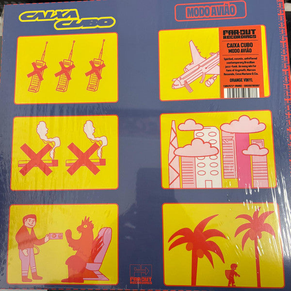 Caixa Cubo- Modo Aviao { VINYL LP }