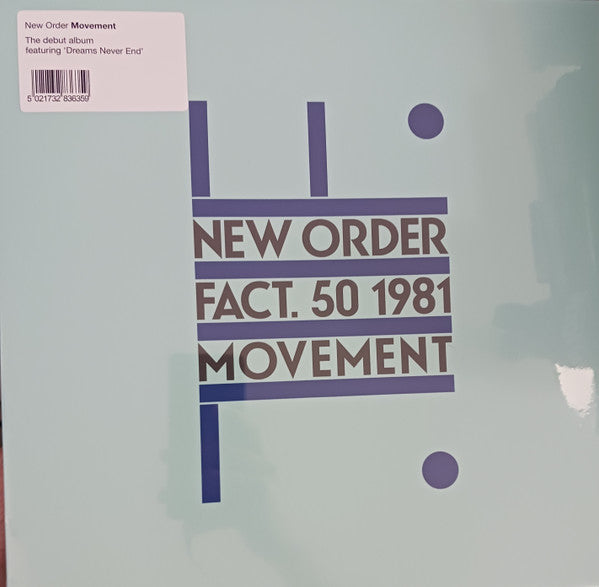 New Order- Movement { VINYL LP }
