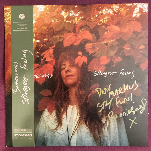 Bonniesongs- Strangest Feeling - Clear Vinyl { VINYL LP }