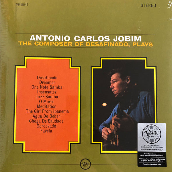 Antonio Carlos Jobim- The Composer Of Desafinado, Plays (Verve Vault Series) { VINYL LP }