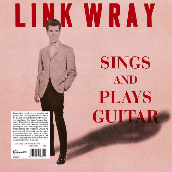 Link Wray- Sings & Plays Guitar [Clear Vinyl] [Limited Edition] (Uk) { VINYL LP }