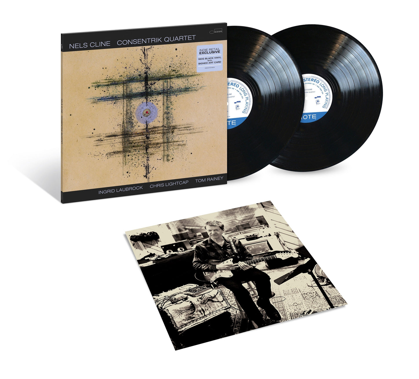 Nels Cline- Consentrik Quartet [180g 2xLP] [Signed Insert] (Indie Exclusive Vinyl) { VINYL LP }