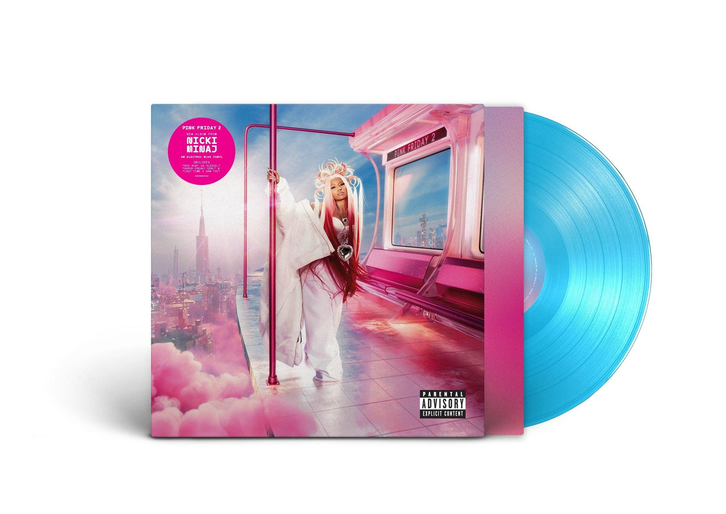 Nicki Minaj- Pink Friday 2 [Electric Blue Vinyl] { VINYL LP }